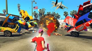 ВЫЗВАЛ АВИАУДАР НА СХОДКЕ ДОРОГИХ МАШИН! ТРОЛЛИНГ В ГТА 5 ОНЛАЙН (GTA 5 ONLINE)