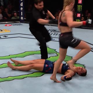 Единственная в UFC победа Валентины Шевченко нокаутом